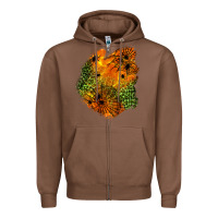Chestnut spider leopard  halloween patch Zipper Hoodie - BundleAndBundleShop