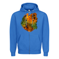 True Royal spider leopard  halloween patch Zipper Hoodie - BundleAndBundleShop