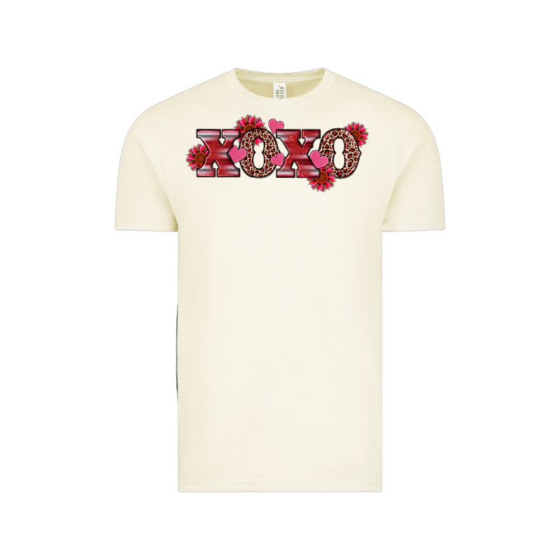 Valentine's Day Xoxo Sunflower Heart Vintage Tee by RanaPortraitStore | Teevron