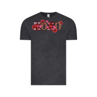 Vintage Black valentine's day xoxo sunflower heart Vintage Tee - RanaPortraitStore