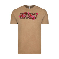 Vintage Coffee valentine's day xoxo sunflower heart Vintage Tee - RanaPortraitStore