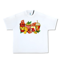 White crawfish coffee cups Urban Heavy Tee - Zillion Design Studio