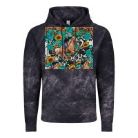Cloud Black cowgirl sunflower turquoise Vintage Hoodie - RanaPortraitStore