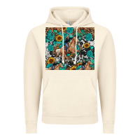Vintage Artic cowgirl sunflower turquoise Vintage Hoodie - RanaPortraitStore