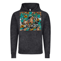 Vintage Black cowgirl sunflower turquoise Vintage Hoodie - RanaPortraitStore