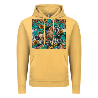 Vintage Mustard cowgirl sunflower turquoise Vintage Hoodie - RanaPortraitStore