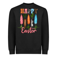Black Happy Easter Heavyweight Sweatshirt - RanaPortraitStore