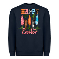 Navy Happy Easter Heavyweight Sweatshirt - RanaPortraitStore