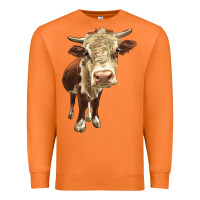 Carrot Hereford Heifer Premium Sweatshirt - LillyAllenDesigns