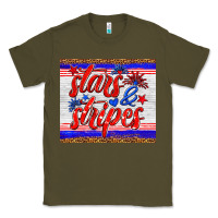 Army Green stars and stripes tumbler Classic Tee - HRA Design Shop