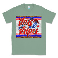 Sage stars and stripes tumbler Classic Tee - HRA Design Shop