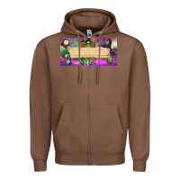Chestnut custom name momster license plate template Zipper Hoodie - BundleAndBundleShop