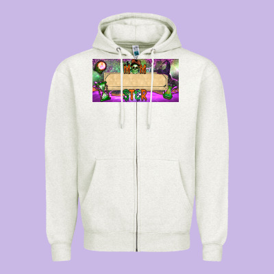 Custom Name Momster License Plate Template Zipper Hoodie Designed By Bundleandbundleshop