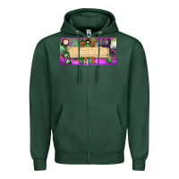Sports Green custom name momster license plate template Zipper Hoodie - BundleAndBundleShop
