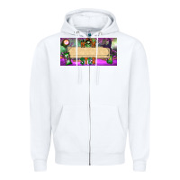White custom name momster license plate template Zipper Hoodie - BundleAndBundleShop