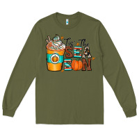 Army Green tis the sea son Long Sleeve Tee - CowhideDigitalArt