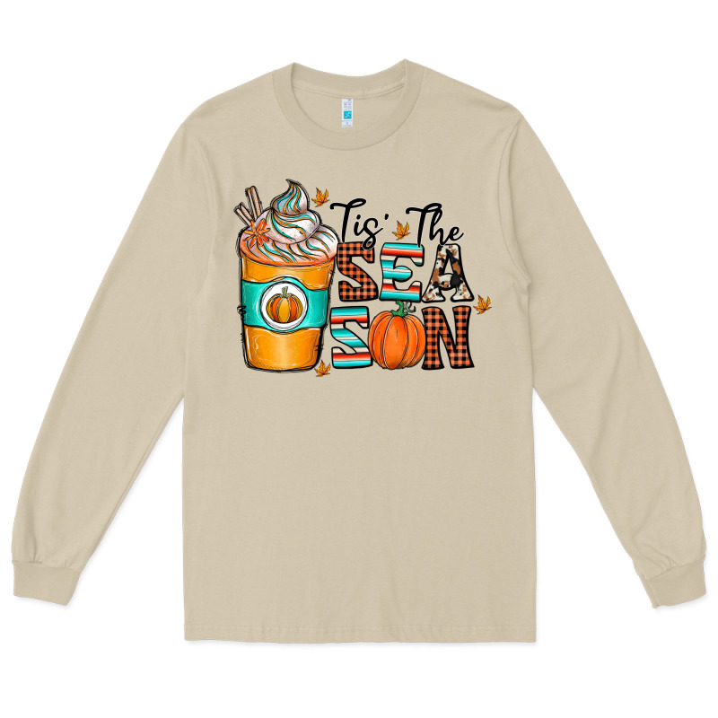 Tis The Sea Son Long Sleeve Tee by CowhideDigitalArt | Teevron
