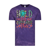 Cloud Purple hold on let me overthink this Vintage Tee - Zillion Design Studio
