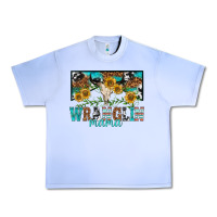 Grape Ice wranglin mama Urban Heavy Tee - texasbilliewilder