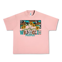 Salmon wranglin mama Urban Heavy Tee - texasbilliewilder