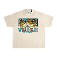 Sandshell wranglin mama Urban Heavy Tee - texasbilliewilder