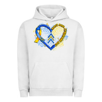 Pigment Lunar Rock world down syndrome day heart Urban Hoodie - Artiststas