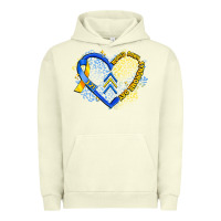 Pigment Pistachio world down syndrome day heart Urban Hoodie - Artiststas