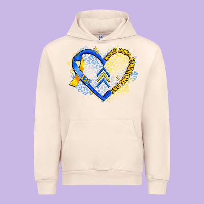 World Down Syndrome Day Heart Urban Hoodie Designed By Artiststas