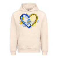 Sandshell world down syndrome day heart Urban Hoodie - Artiststas