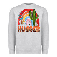 Heather Grey not a hungger Heavyweight Sweatshirt - texasbilliewilder