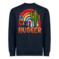 Navy not a hungger Heavyweight Sweatshirt - texasbilliewilder