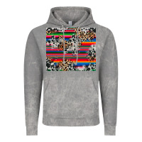 Cloud Rock cowhide leopard serape Vintage Hoodie - RanaPortraitStore
