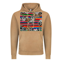 Vintage Camel cowhide leopard serape Vintage Hoodie - RanaPortraitStore