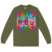 Army Green lgbtq genomes Long Sleeve Tee - HRA Design Shop