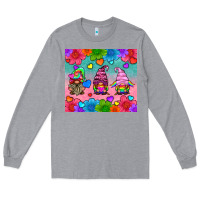 Heather Grey lgbtq genomes Long Sleeve Tee - HRA Design Shop