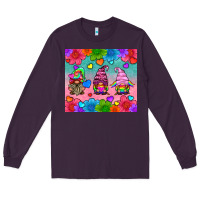 Plum lgbtq genomes Long Sleeve Tee - HRA Design Shop