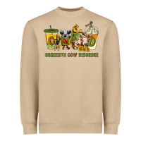 Mushroom Obsessive cow disorder coffee cups Heavyweight Sweatshirt - texasbilliewilder
