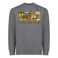 Obsessive Cow Disorder Coffee Cups Heavyweight Sweatshirt | Teevron