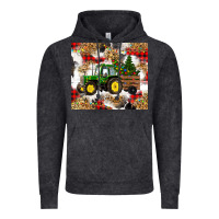 Christmas Farm Tractor Vintage Hoodie | Teevron
