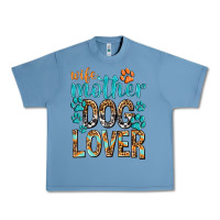 Pebble Blue wife mother dog lover with paws Urban Heavy Tee - texasbilliewilder