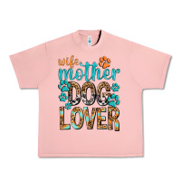 Salmon wife mother dog lover with paws Urban Heavy Tee - texasbilliewilder