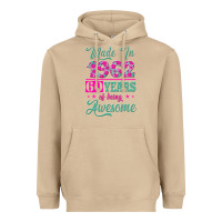 Mushroom made in 1962, 60 years of being awesome Heavyweight Hoodie - Jasminsmagicworld
