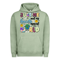 Just Me And My Anxiety Against The World Urban Hoodie | Teevron