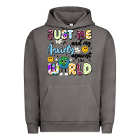 Pigment Tornado just me and my anxiety against the world Urban Hoodie - Artiststas