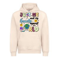 Sandshell just me and my anxiety against the world Urban Hoodie - Artiststas