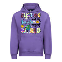 Tulip just me and my anxiety against the world Urban Hoodie - Artiststas