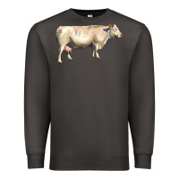 Smoke charolais cattle Premium Sweatshirt - LillyAllenDesigns