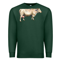 Sports Green charolais cattle Premium Sweatshirt - LillyAllenDesigns