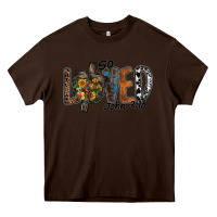 Chocolate Brown so loved jhon 3.16 Heavy Core Tee - SublimationCraftShop