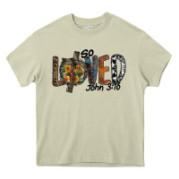 Mossy so loved jhon 3.16 Heavy Core Tee - SublimationCraftShop